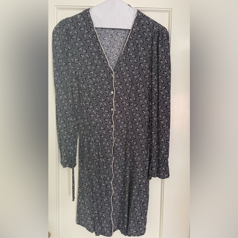 Rouje navy floral dress
